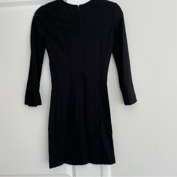 Aritzia LBD flared sleeve black dress - Picture 3 of 5